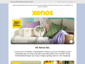 Laat deze lente kortingen niet vliegen 🦋