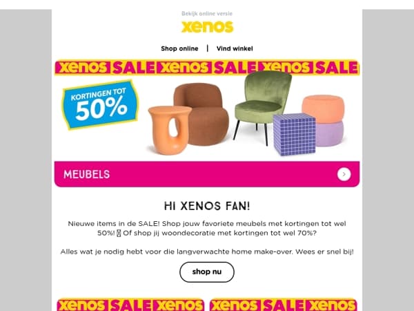 NIEUWE woonfavorieten in de SALE