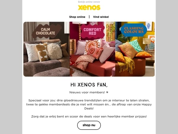 Maak kennis met onze 3 gloednieuwe woontrends!