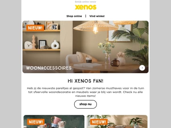 NIEUW bij Xenos: ontdek het nu!🎁