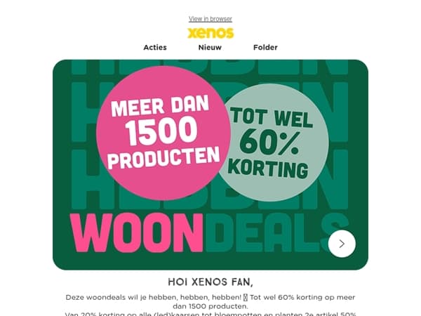 Deze deals wil je hebben, hebben, hebben!