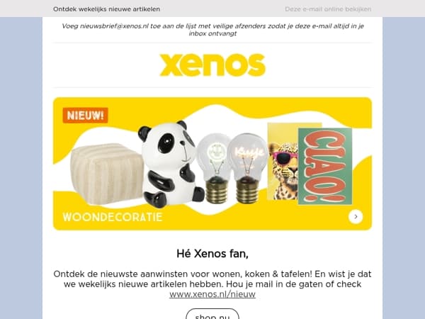 Nieuw binnen bij Xenos ✨😍