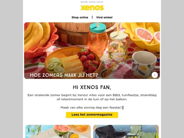 Vier de zomer met ons zomermagazine ☀️