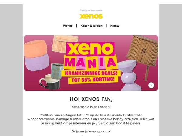 Pssst... Xenomania is begonnen!