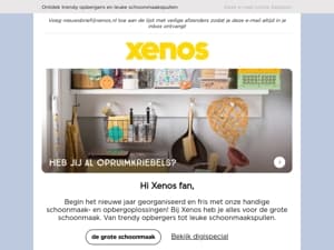 Heb jij al opruimkriebels?