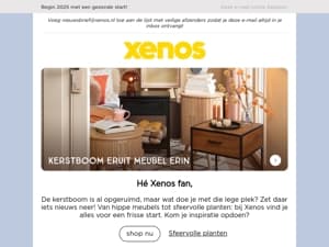 Kerstboom eruit, iets gezelligs erin 🏠