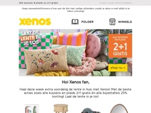 Laat de lente in je los!