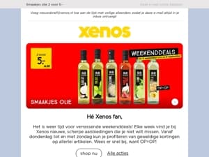 Nieuwe weekenddeals, OP=OP!