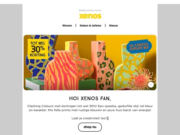 Shop nu jouw favorieten tot wel 30% korting