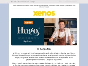 NIEUW: ontdek de Hugo Kennis kooklijn