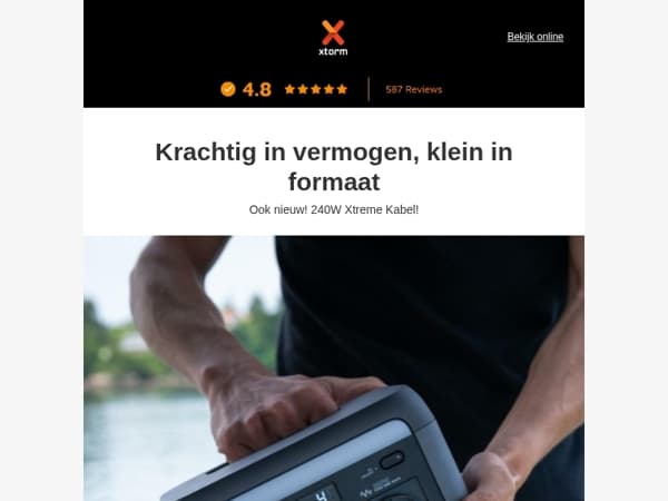 NIEUW! Mini Powerstation voor een dagje weg ⛺