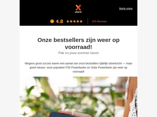 Onze bestsellers zijn weer op voorraad! 🎉