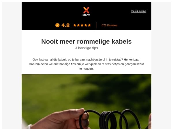 Zo voorkom je rommelige kabels🔌