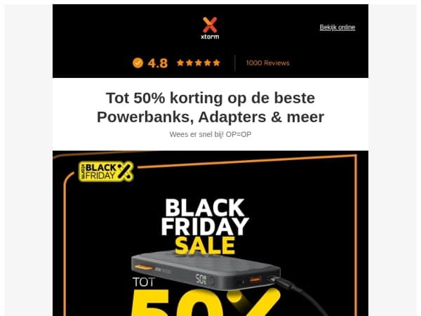 Black Friday SALE - wees er snel bij! 🏃‍♀️
