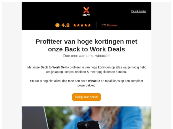 Back to Work Deals & WINACTIE! 💻🎉