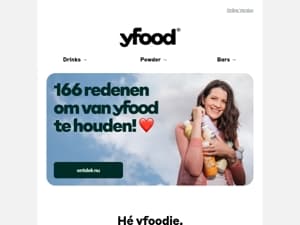 Wat heeft 166 met yfood te maken? 🤔