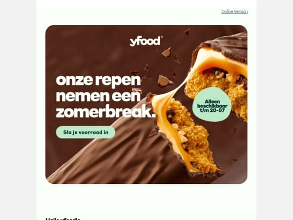 ⏳ Laatste kans op je favoriete repen!