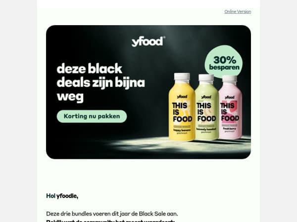 Bijna weg: 30% op onze bestsellers! 🖤