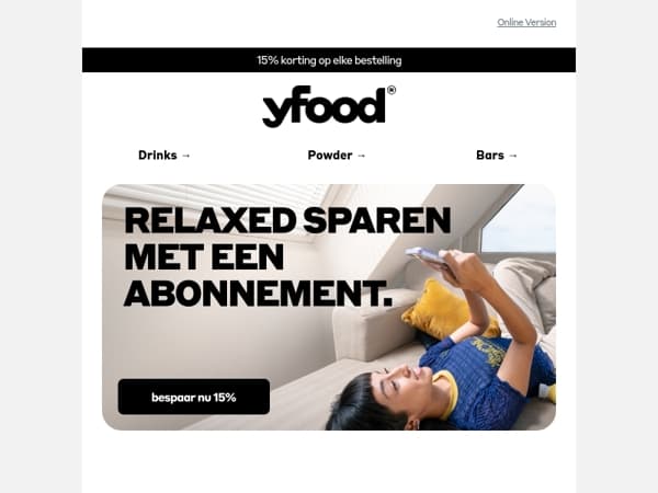 💥 Altijd 15% korting? Heel eenvoudig. 💥