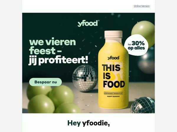 BIRTHDAY SALE – tot 30% korting 🥳