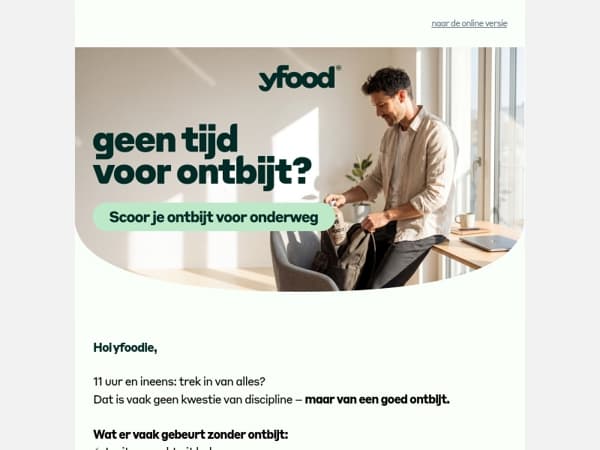 ⏰ Het is 11 uur en je lichaam heeft voeding nodig.