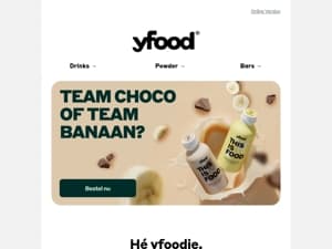 Choco of Banaan? 🍌🍫