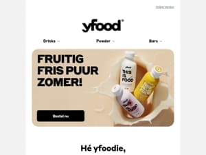 Ervaar zomerse frisheid!