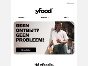 Geen tijd voor ontbijt?