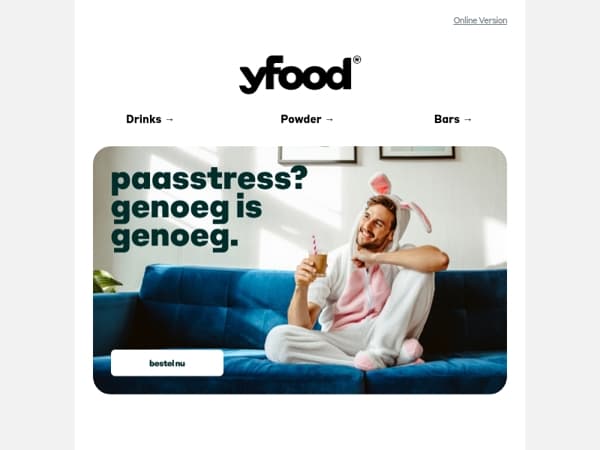 Genoeg chocola gehad? Tijd voor iets nieuws!