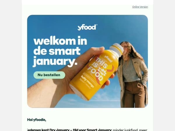 Dry January? 🎯 Maak er Smart January van.