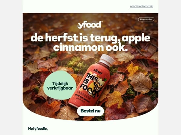 Limited Edition: Apple Cinnamon is terug 🍎