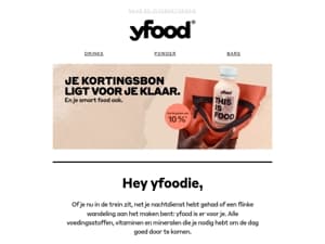 yfood, een slimme metgezel