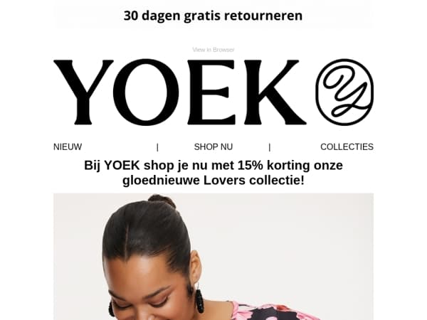 💕 Nieuw: De Lovers collectie met 15% korting!