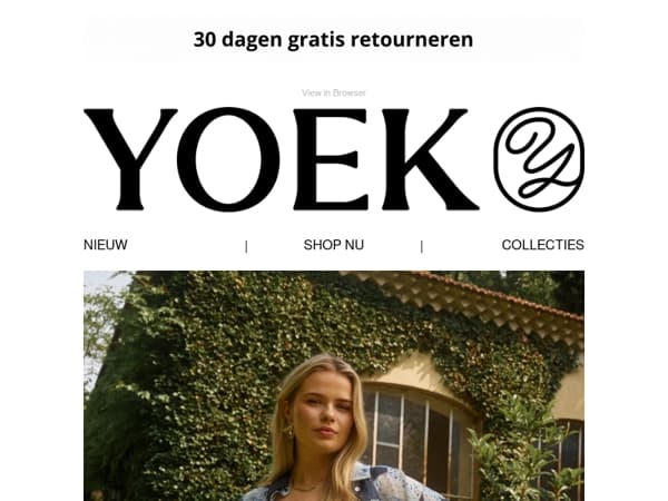 Jouw nieuwe look: van tuinfeesten tot zomeravonden✨