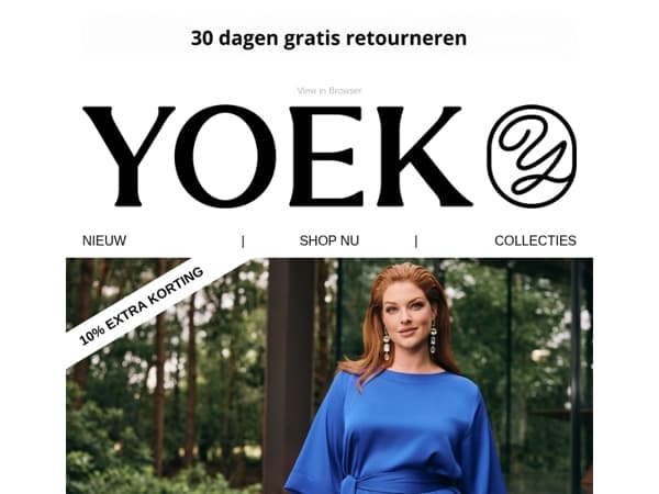 🚨 10% extra korting op jurken in de SALE