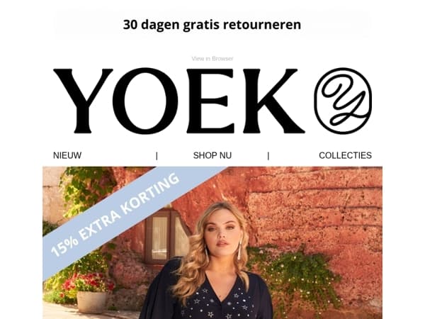 ⌛Morgen laatste kans op 15% extra korting