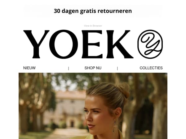 Jouw nieuwe favoriete pak voor het voorjaar 💛