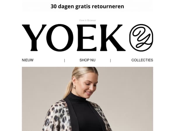 NIEUW |  A wild touch of glamour✨