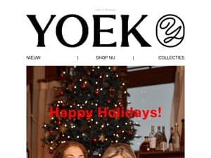 Fijne feestdagen van Yoek