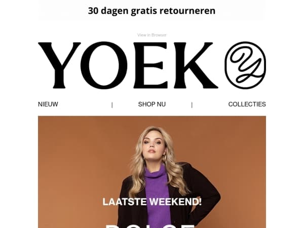 Dolce Lovers SALE | Laatste weekend!🔥
