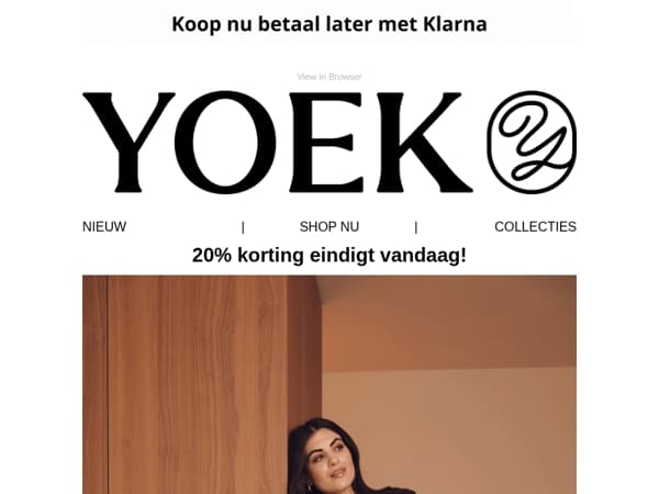 ⏰ Laatste kans: 20% korting bij 2 Essentials