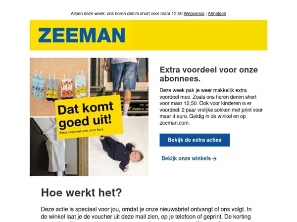 Extra voordeel voor onze abonnees