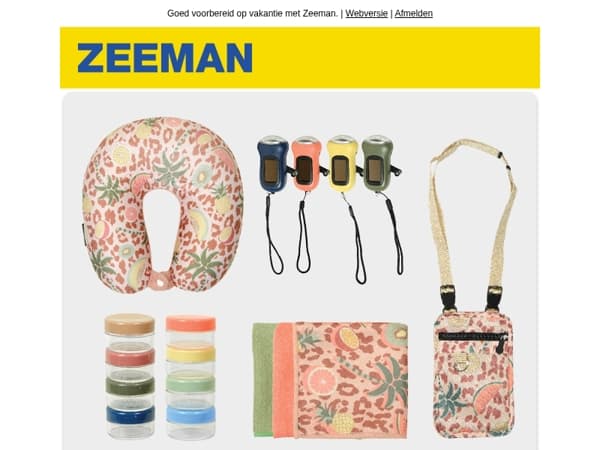 Deze week: alles voor de vakantie.