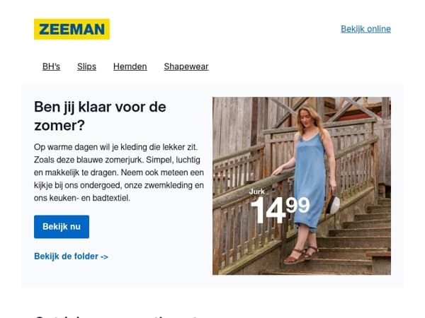 Ben jij klaar voor de zomer?