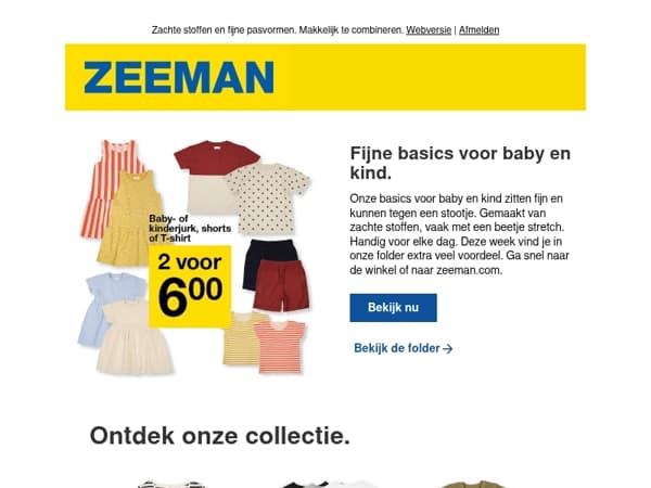 Fijne basics voor baby en kind. Ontdek ze ook.