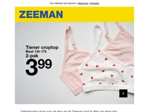 Ontdek alles voor de liefdevolle en regenachtige dagen