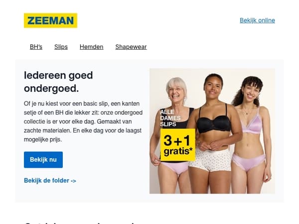 Iedereen goed ondergoed