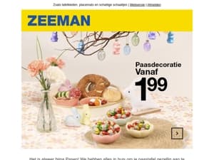 Deze week: heel veel leuks voor de paastafel