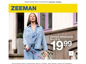 Deze week: denim voor de hele familie