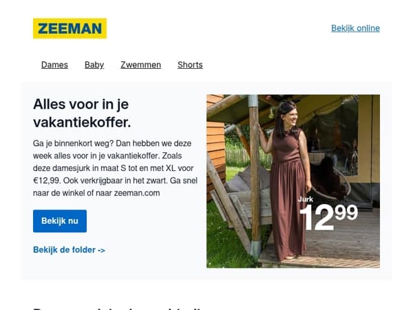 Alles voor in je vakantiekoffer